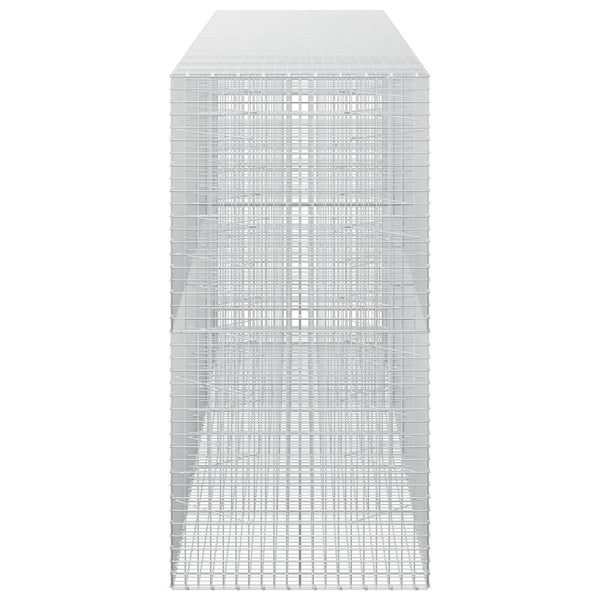 Gabion 5 mm langasta ja 5x5 cm verkosta 450x100x200 cm