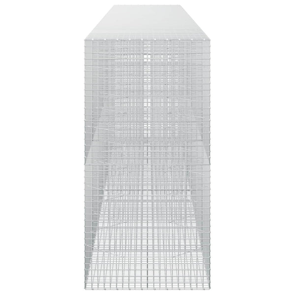 Gabion 5 mm langasta ja 5x5 cm verkosta 650x100x200 cm