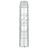 Gabion 5 mm langasta ja 5x10 cm verkosta 100x10x50 cm