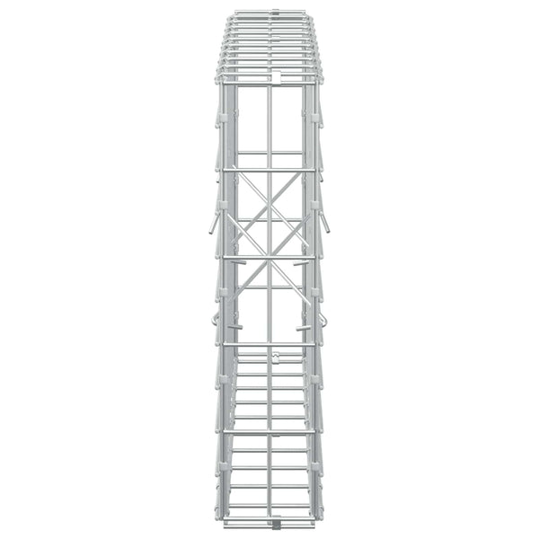 Gabion 5 mm langasta ja 5x10 cm verkosta 100x10x50 cm
