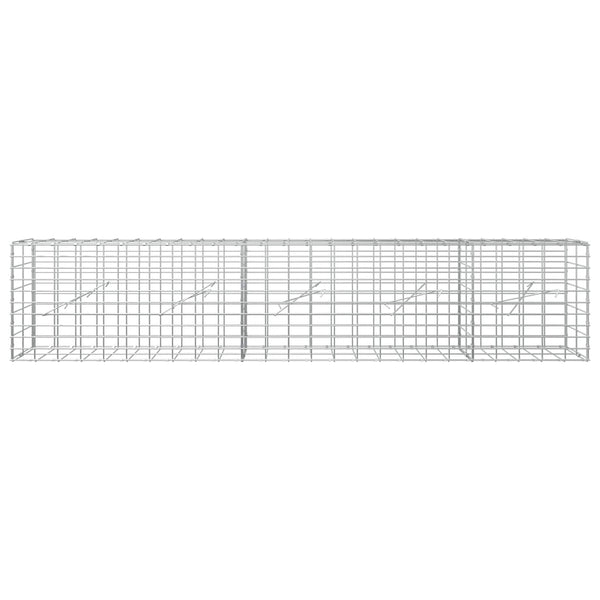 Gabion 5 mm langasta ja 5x10 cm verkosta 250x10x50 cm