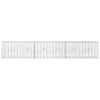 Gabion 5 mm langasta ja 5x10 cm verkosta 300x10x50 cm