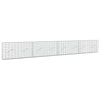 Gabion 5 mm langasta ja 5x10 cm verkosta 400x10x50 cm