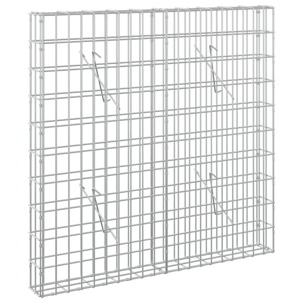 Gabion 5 mm langasta ja 5x10 cm verkosta 100x10x100 cm