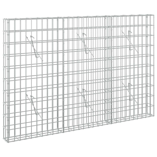 Gabion 5 mm langasta ja 5x10 cm verkosta 150x10x100 cm