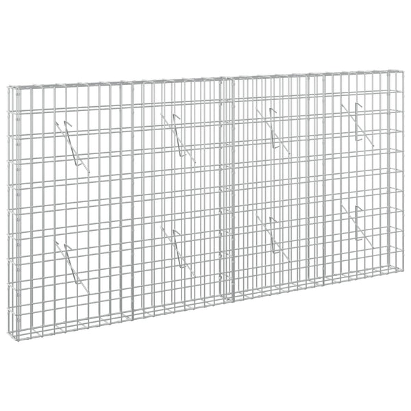Gabion 5 mm langasta ja 5x10 cm verkosta 200x10x100 cm