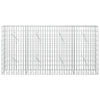 Gabion 5 mm langasta ja 5x10 cm verkosta 200x10x100 cm