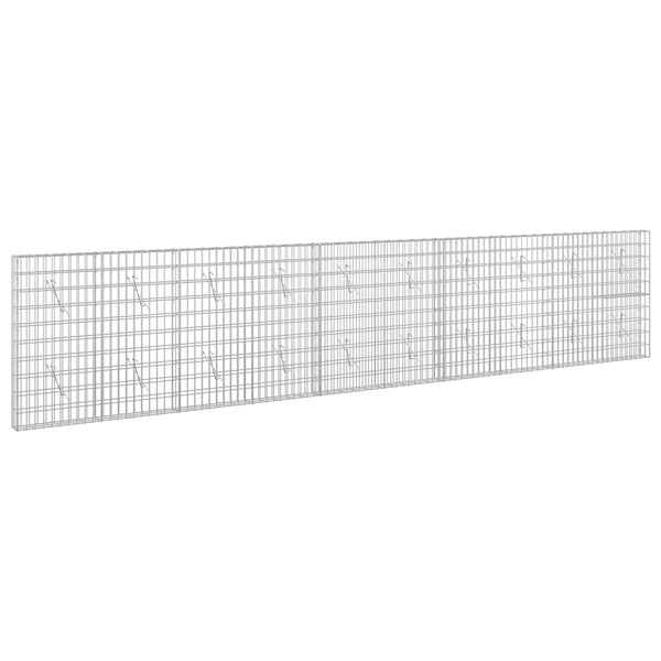 Gabion 5 mm langasta ja 5x10 cm verkosta 500x10x100 cm