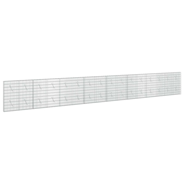 Gabion 5 mm langasta ja 5x10 cm verkosta 800x10x100 cm