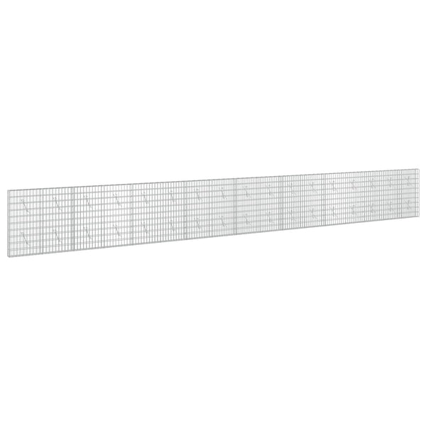 Gabion 5 mm langasta ja 5x10 cm verkosta 850x10x100 cm