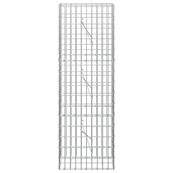 Gabion 5 mm langasta ja 5x10 cm verkosta 50x10x150 cm