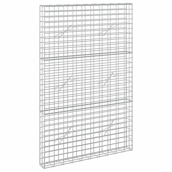 Gabion 5 mm langasta ja 5x10 cm verkosta 100x10x150 cm