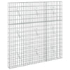 Gabion 5 mm langasta ja 5x10 cm verkosta 150x10x150 cm