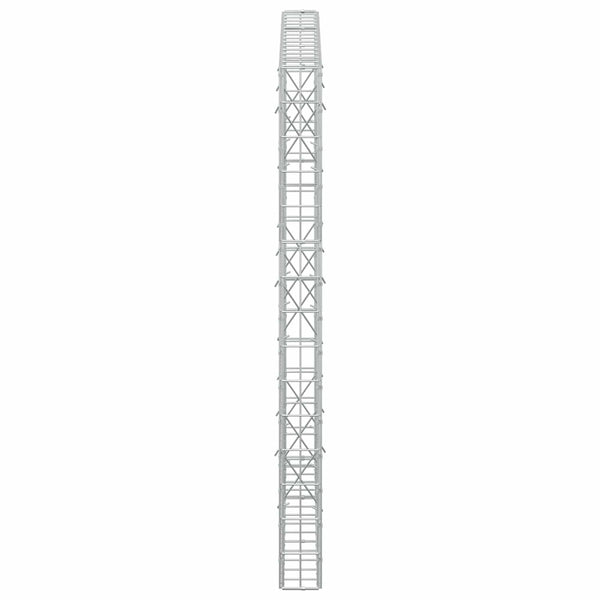 Gabion 5 mm langasta ja 5x10 cm verkosta 150x10x150 cm
