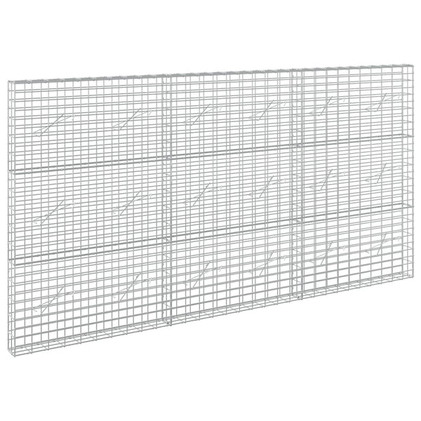 Gabion 5 mm langasta ja 5x10 cm verkosta 300x10x150 cm