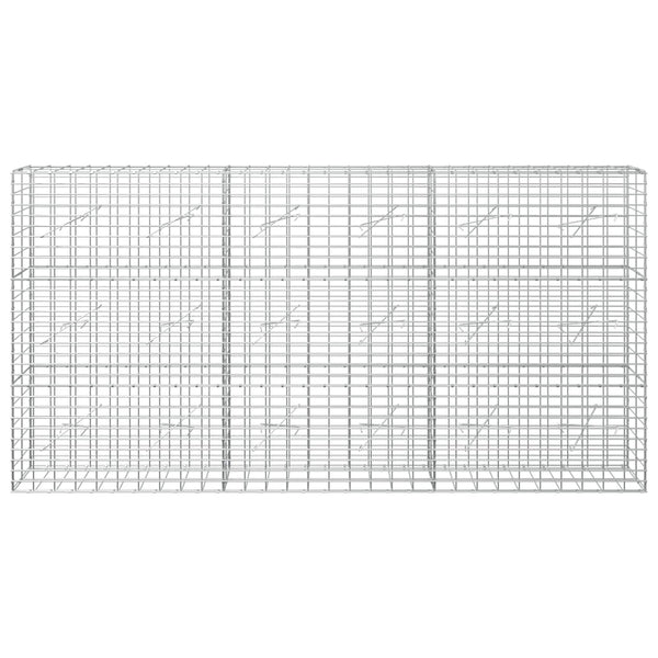 Gabion 5 mm langasta ja 5x10 cm verkosta 300x10x150 cm
