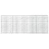 Gabion 5 mm langasta ja 5x10 cm verkosta 400x10x150 cm