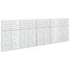 Gabion 5 mm langasta ja 5x10 cm verkosta 450x10x150 cm