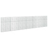 Gabion 5 mm langasta ja 5x10 cm verkosta 650x10x150 cm