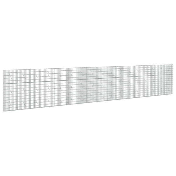 Gabion 5 mm langasta ja 5x10 cm verkosta 850x10x150 cm