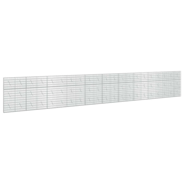 Gabion 5 mm langasta ja 5x10 cm verkosta 1050x10x150 cm
