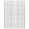 Gabion 5 mm langasta ja 5x10 cm verkosta 150x10x200 cm