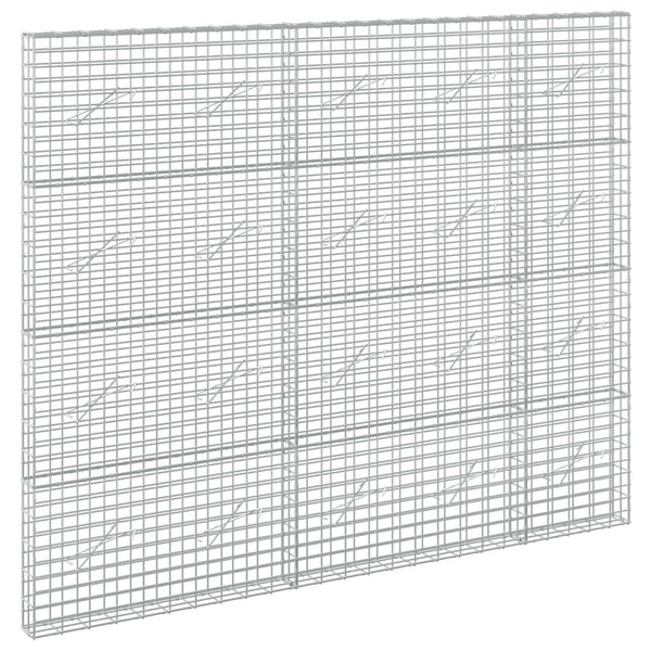 Gabion 5 mm langasta ja 5x10 cm verkosta 250x10x200 cm