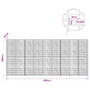 Gabion 5 mm langasta ja 5x10 cm verkosta 450x10x200 cm