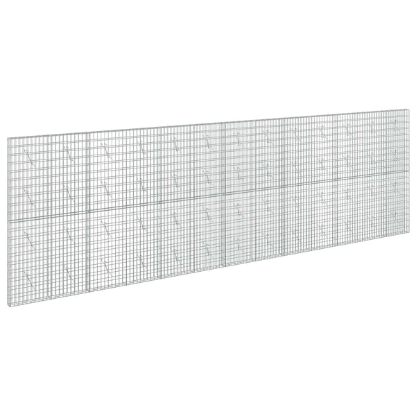 Gabion 5 mm langasta ja 5x10 cm verkosta 650x10x200 cm