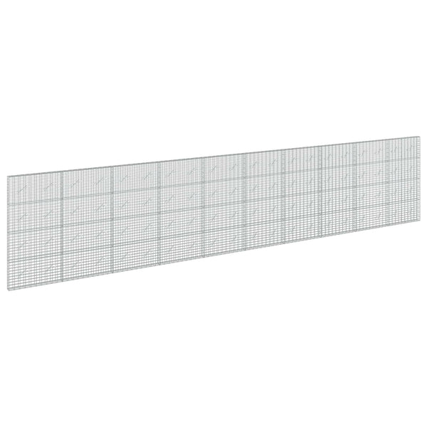 Gabion 5 mm langasta ja 5x10 cm verkosta 1000x10x200 cm