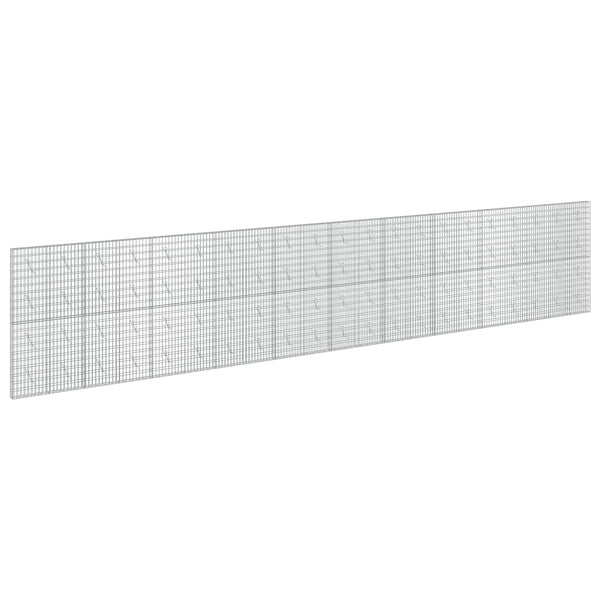 Gabion 5 mm langasta ja 5x10 cm verkosta 1050x10x200 cm
