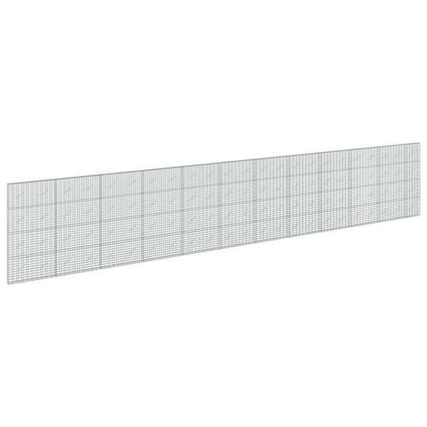 Gabion 5 mm langasta ja 5x10 cm verkosta 1150x10x200 cm