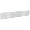 Gabion 5 mm langasta ja 5x10 cm verkosta 1200x10x200 cm