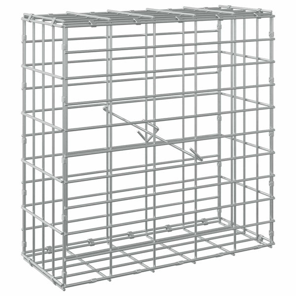 Gabion 5 mm langasta ja 5x10 cm verkosta 50x20x50 cm