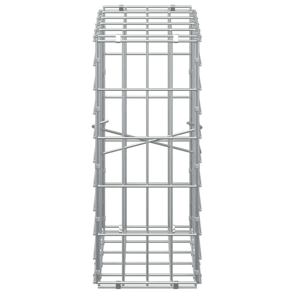 Gabion 5 mm langasta ja 5x10 cm verkosta 50x20x50 cm
