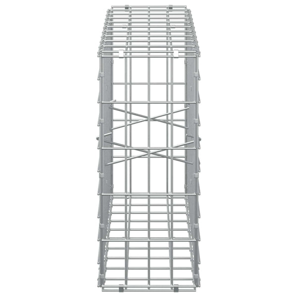 Gabion 5 mm langasta ja 5x10 cm verkosta 100x20x50 cm