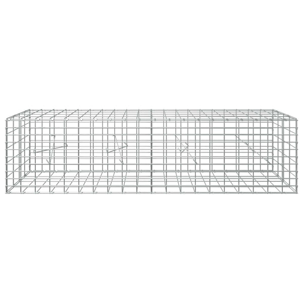 Gabion 5 mm langasta ja 5x10 cm verkosta 200x20x50 cm