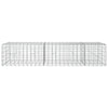 Gabion 5 mm langasta ja 5x10 cm verkosta 250x20x50 cm