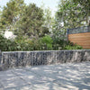 Gabion 5 mm langasta ja 5x10 cm verkosta 1200x20x50 cm
