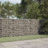 Gabion 5 mm langasta ja 5x10 cm verkosta 200x20x100 cm
