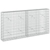Gabion 5 mm langasta ja 5x10 cm verkosta 200x20x100 cm