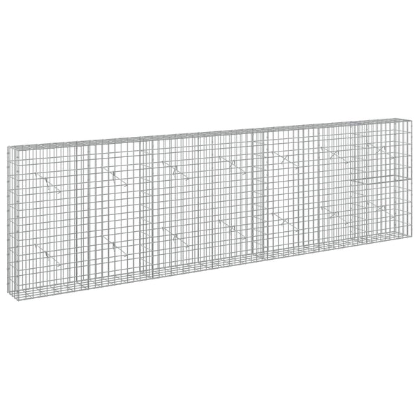 Gabion 5 mm langasta ja 5x10 cm verkosta 350x20x100 cm