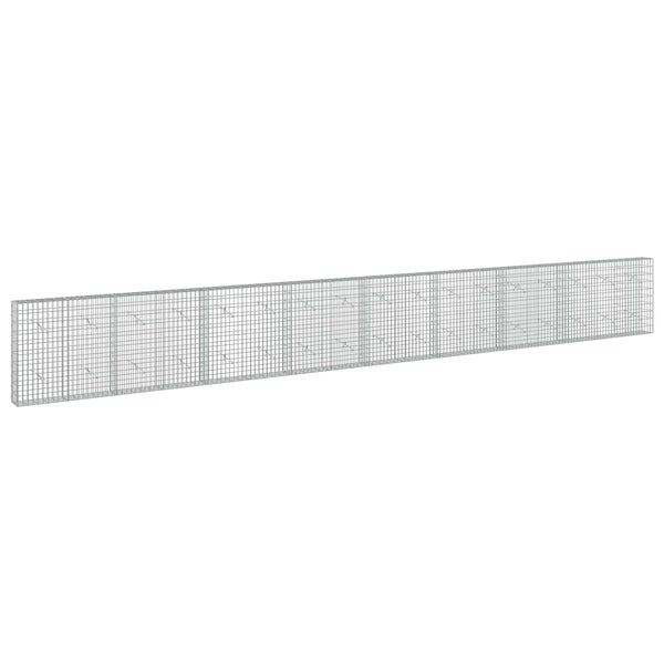 Gabion 5 mm langasta ja 5x10 cm verkosta 850x20x100 cm