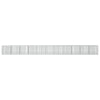 Gabion 5 mm langasta ja 5x10 cm verkosta 1100x20x100 cm