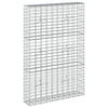 Gabion 5 mm langasta ja 5x10 cm verkosta 100x20x150 cm