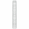 Gabion 5 mm langasta ja 5x10 cm verkosta 100x20x150 cm