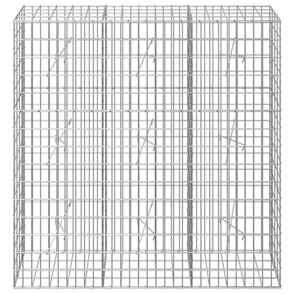 Gabion 5 mm langasta ja 5x10 cm verkosta 150x20x150 cm