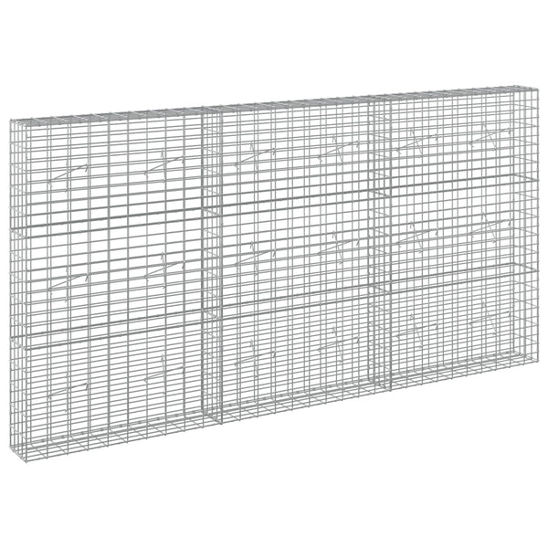 Gabion 5 mm langasta ja 5x10 cm verkosta 300x20x150 cm