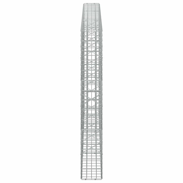 Gabion 5 mm langasta ja 5x10 cm verkosta 300x20x150 cm