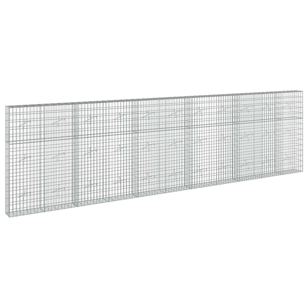 Gabion 5 mm langasta ja 5x10 cm verkosta 550x20x150 cm